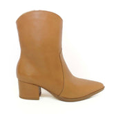 Bota Cano Medio Iria Cela Marrom 60177.214 Specchio